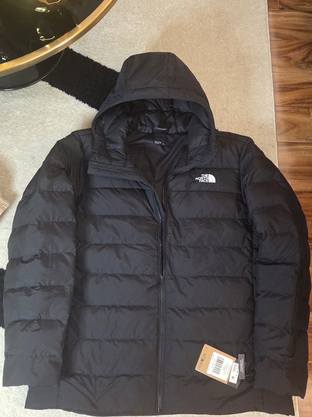 MEN'S THE NORTH FACE ACONCAGUA 3 HOODED PUFFER COAT SZ XL